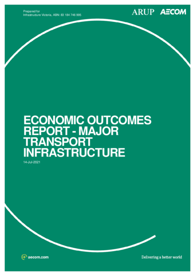 Thumbnail for Economic outcomes report - major transport infrastructure