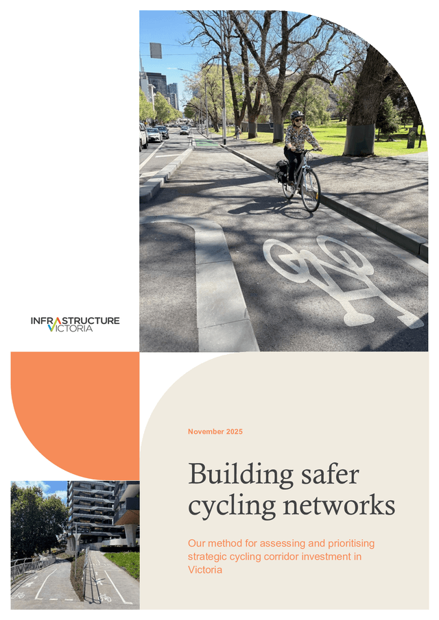 Thumbnail for Building safer cycling networks report