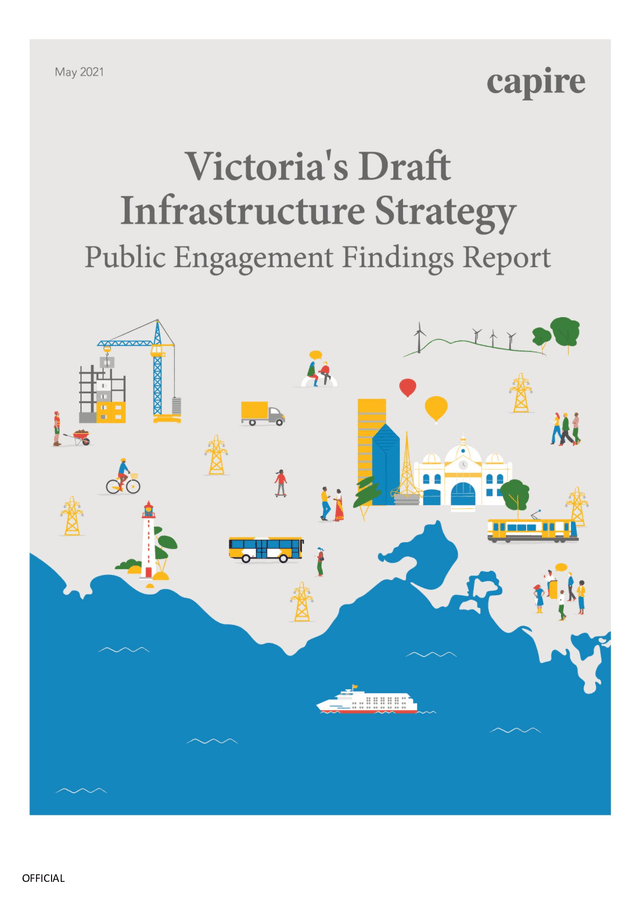 Thumbnail for Public engagement report: Victoria's infrastructure strategy 2021-2051