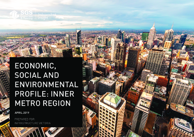 Thumbnail for Inner metro region: economic, social and environmental profile