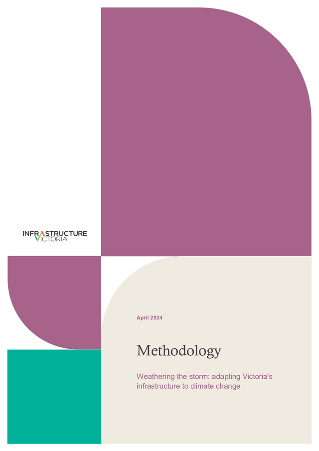 Thumbnail for Methodology - Weathering the storm: adapting Victoria's infrastructure to climate change