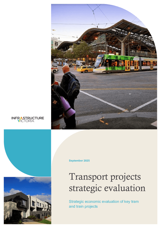 Thumbnail for Transport projects strategic evaluation report